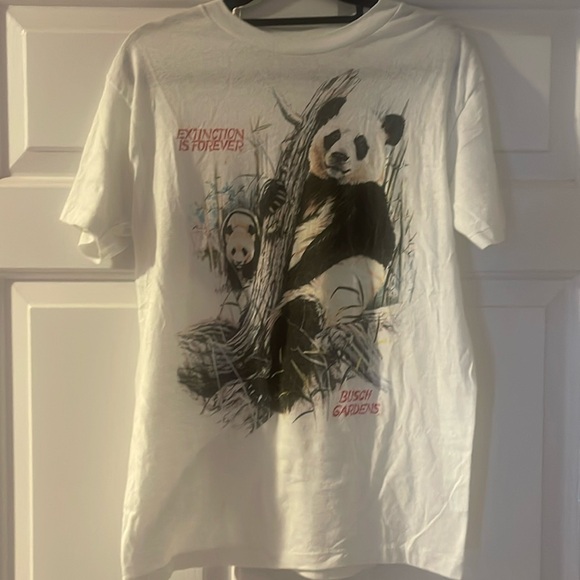 Vintage thin Panda tee size S - Picture 1 of 5